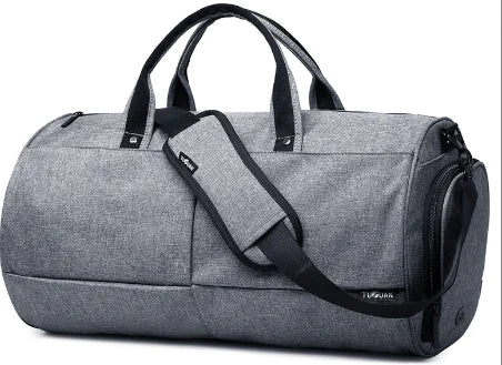 Waterproof Canvas Men's Gym Bag - Large Capacity